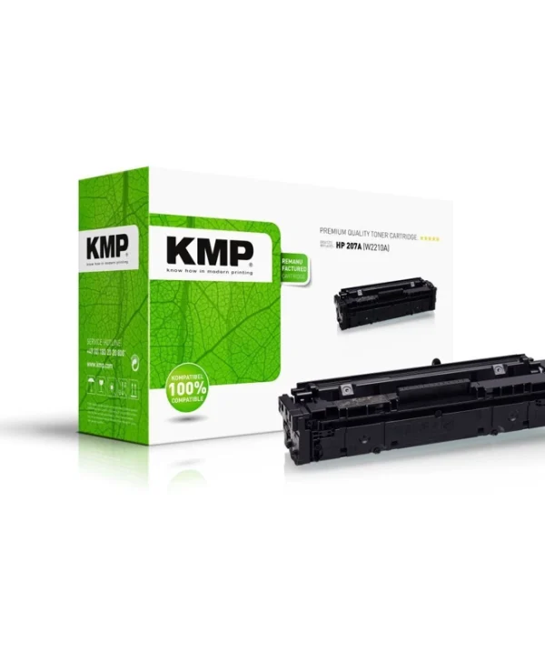KMP Συμβατό Toner για Laser Εκτυπωτή HP Hp 207a 1350 Σελίδων Μαύρο 2558,0000