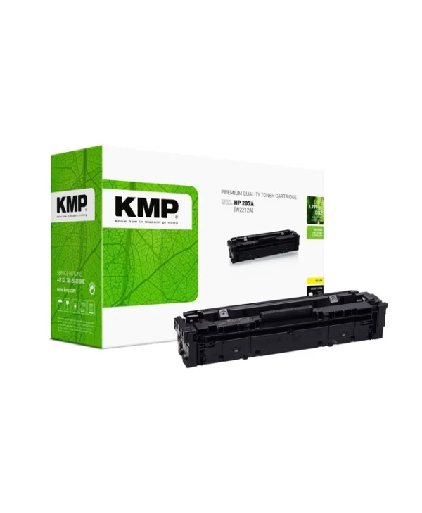 KMP Συμβατό Toner για Laser Εκτυπωτή HP Hp 207a 1250 Σελίδων Κίτρινο 2558,0009