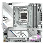 Gigabyte X870M AORUS ELITE ICE Wi-Fi Motherboard Micro ATX με AMD AM5 Socket X870M A ELITE WF7 ICE
