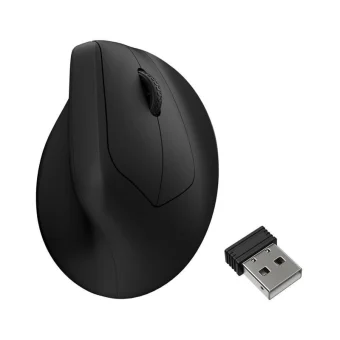 Keychron M5 M5-A23 Ασύρματο Εργονομικό Vertical Ποντίκι Μαύρο M5-A23-DE