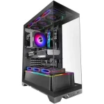 Mars Gaming MC-PRISMA Midi Tower Κουτί Υπολογιστή Μαύρο TACMARS-MCPRISMA