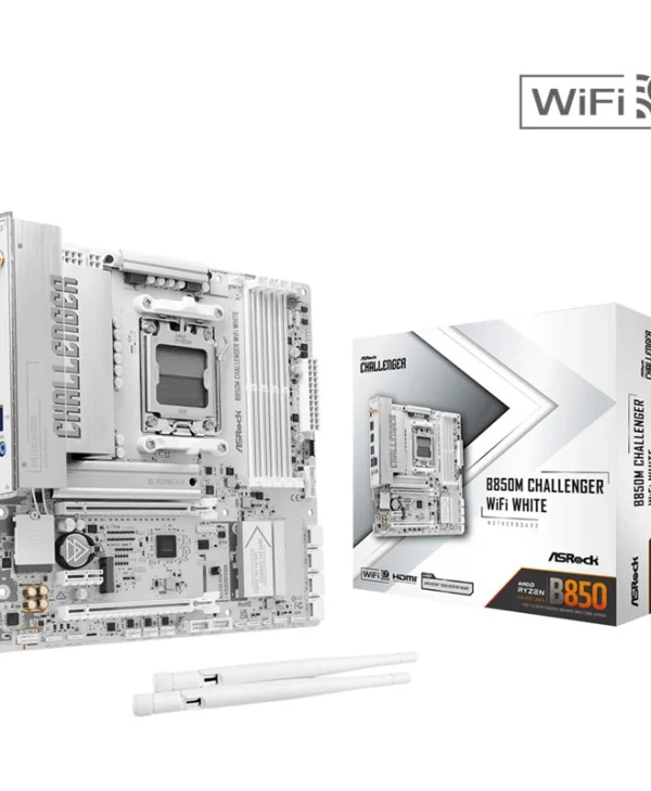ASRock Challenger B850 Wi-Fi Motherboard Micro ATX με AMD AM5 Socket 90-MXBU50-A0UAYZ