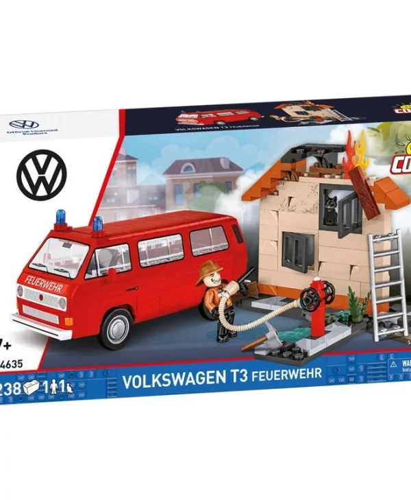 Cobi Τουβλάκια Volkswagen T3 Fire Department για 7+ Ετών 238τμχ COBI-24635