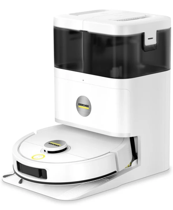 Karcher Rvm 4 Comfort Σκούπα Ρομπότ με Χαρτογράφηση Laser & Απορρόφηση 15000Pa Λευκή 1.269-130.0