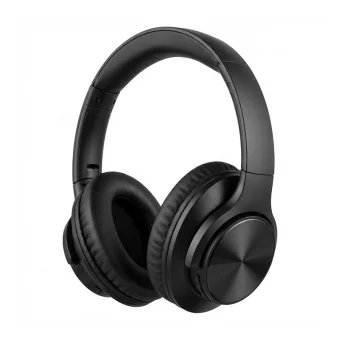 DasProdukt Der in Kooperation with CHIP Ασύρματα Bluetooth Over Ear Ακουστικά με 50 ώρες Λειτουργίας Μαύρα DP-DK-DK03