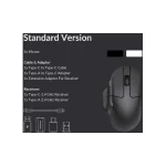 Keychron M7 Ασύρματο Gaming Ποντίκι 26000 DPI Μαύρο M7-A1 - Image 4
