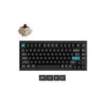 Keychron Q1 Ultra 8K Q1U-M3 Ασύρματο Gaming Μηχανικό Πληκτρολόγιο με Keychron Silk POM Brown διακόπτες και RGB φωτισμό (Αγγλικό US)