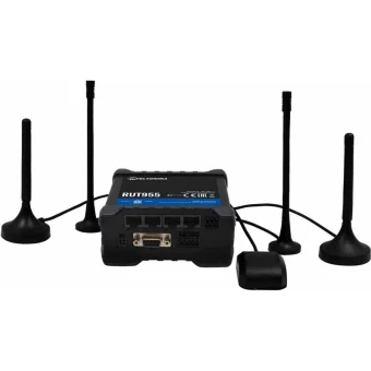 Teltonika RUT955 Ασύρματο 4G Router Wi‑Fi 5 με 3 Θύρες RUT955T033B0
