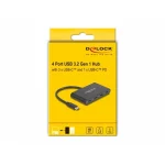 DeLock Hub 3 Θυρών USB 3.2 με σύνδεση USB-C 64174 - Image 3