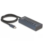 DeLock Hub 7 Θυρών USB 3.2 με σύνδεση USB-C 64288 - Image 2