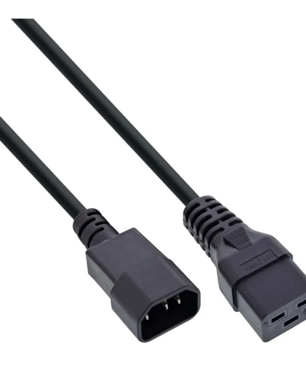Intos Electronic IEC C14 - IEC C19 Cable 0.5m 16659I