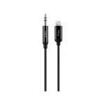 TTEC 3.5mm to Lightning Cable Μαύρο 1m (03500) 2DK42S