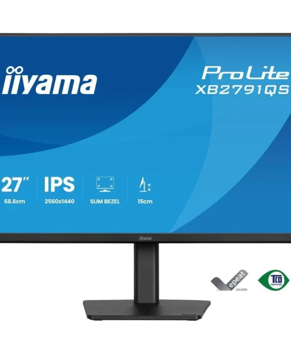 Iiyama XB2791QS-B1 IPS Monitor 27" QHD 2560x1440