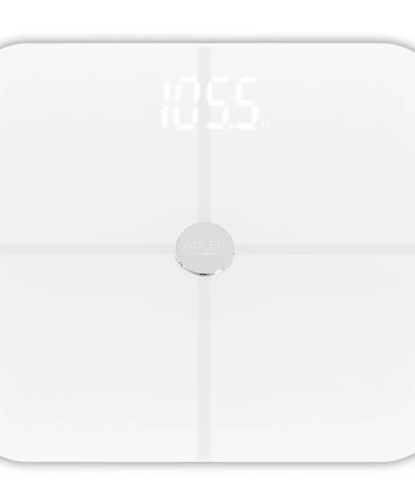 Adler Ψηφιακή Ζυγαριά 180kg Λευκή AD 8187 ad_8187w