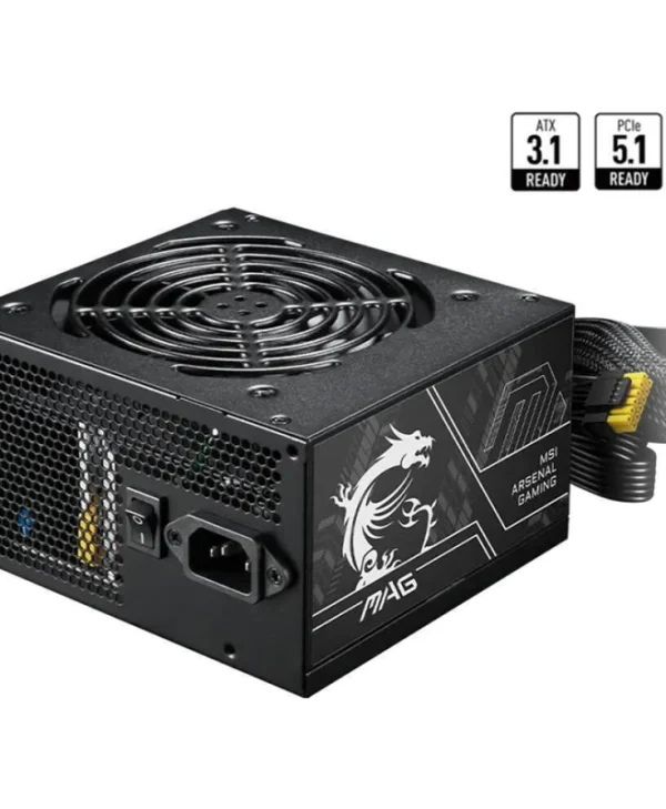 MSI MAG A750BN 750W Μαύρο Τροφοδοτικό Υπολογιστή Full Wired 80 Plus Bronze 306-7ZPSX11-CE0