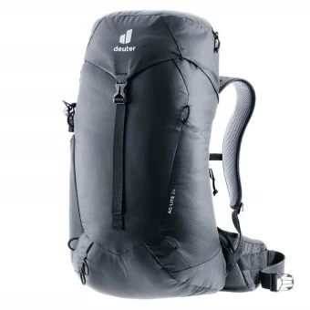 Deuter Ac Lite 24 Ορειβατικό Σακίδιο 24lt Αδιάβροχο Μαύρο Daypack 342082470000