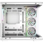 CoolerMaster Elite 600 Gaming Midi Tower Κουτί Υπολογιστή με Πλαϊνό Παράθυρο και ARGB Φωτισμό Λευκό E600-WGNN-S01
