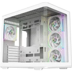 CoolerMaster Elite 600 Gaming Midi Tower Κουτί Υπολογιστή με Πλαϊνό Παράθυρο και ARGB Φωτισμό Λευκό E600-WGNN-S01 - Image 2