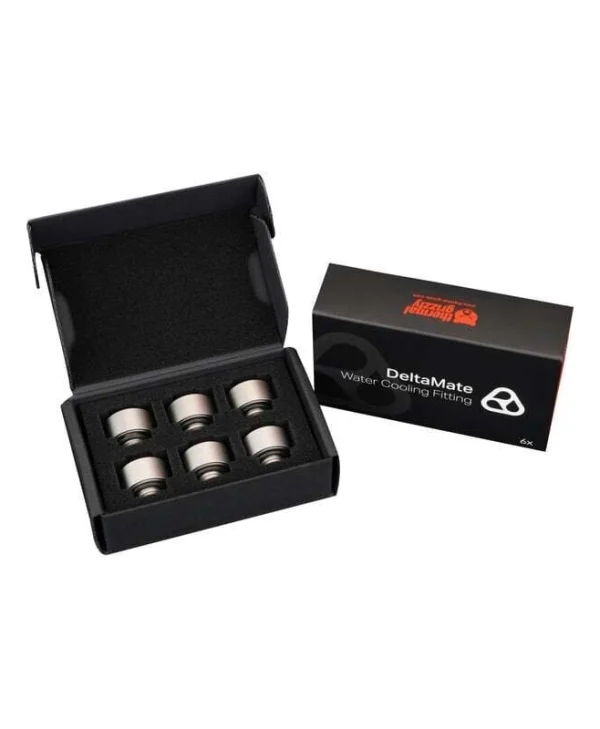 Thermal Grizzly Grizzly Deltamate Extender Mf10 Pack Of 6 Matt Nickel (tg-dm-fit-6206) Ασημί TG-DM-FIT-6206