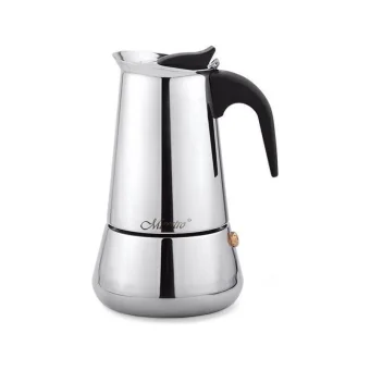 Maestro Μπρίκι Espresso 4cups Inox Γκρι MR-1660-4
