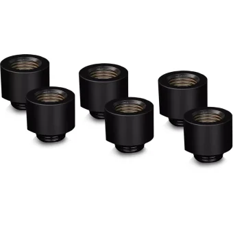 Thermal Grizzly Grizzly Deltamate Extender Fitting Mf14 Pack Of 6 Black (tg-dm-fit-6007) Μαύρο TG-DM-FIT-6007