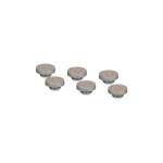 Thermal Grizzly Grizzly Deltamate Plug Pack Of 6 Matt Nickel (tg-dm-fit-6209) Ασημί TG-DM-FIT-6209