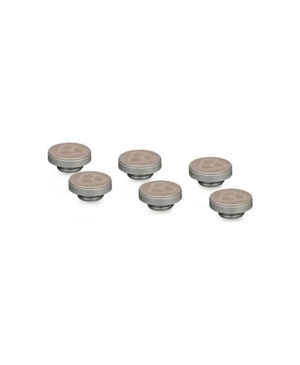 Thermal Grizzly Grizzly Deltamate Plug Pack Of 6 Matt Nickel (tg-dm-fit-6209) Ασημί TG-DM-FIT-6209
