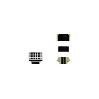 Thermal Grizzly Grizzly Deltamate Fitting Ht14 For Hard Tubes Black (tg-dm-fit-0014) Μαύρο TG-DM-FIT-0014