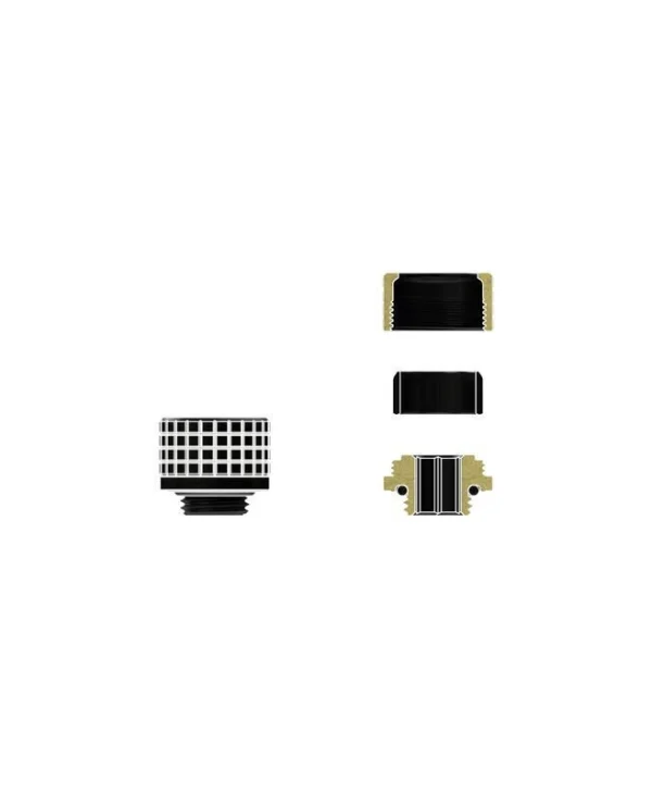 Thermal Grizzly Grizzly Deltamate Fitting Ht14 For Hard Tubes Black (tg-dm-fit-0014) Μαύρο TG-DM-FIT-0014