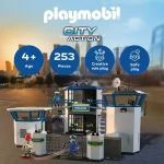 Playmobil City Action Αρχηγείο Αστυνομίας για 4 ετών 71873 - Image 10