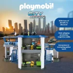 Playmobil City Action Αρχηγείο Αστυνομίας για 4 ετών 71873 - Image 11
