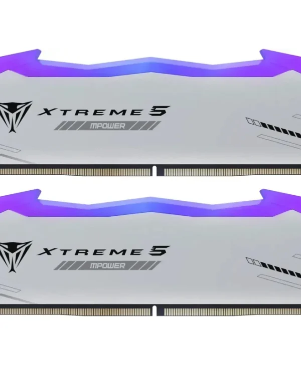 Patriot Viper Xtreme 5 RGB DDR5 48GB RAM με 2x24GB Modules και Ταχύτητα 6000 για Desktop PVXR548G60C30KM