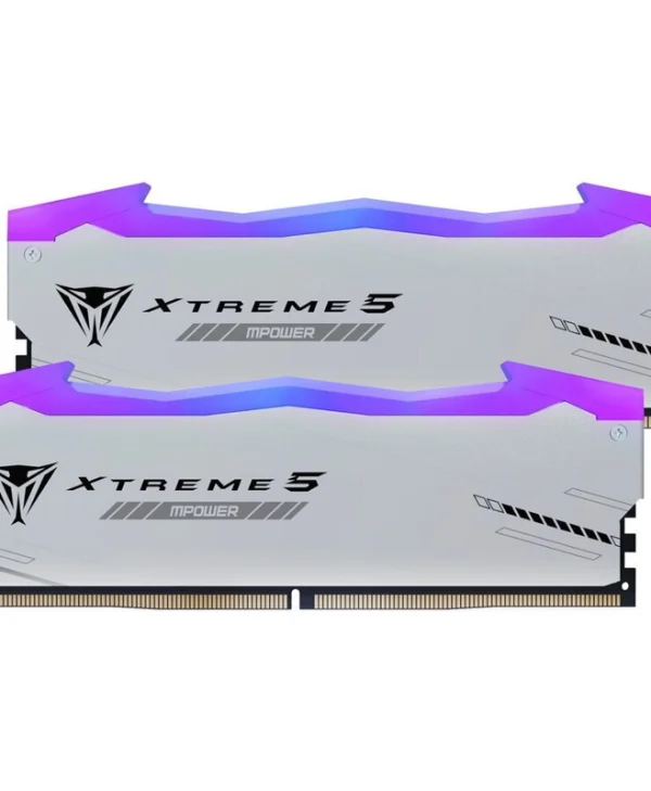 Patriot Xtreme 5 MPower RGB DDR5 32GB RAM με 2x16GB Modules και Ταχύτητα 8000 για Desktop PVXR532G80C38KM