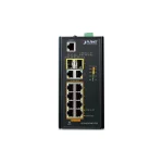 Planet IGS-4215-8P2T2S Managed L2 PoE+ Switch με 8 Θύρες Gigabit (1Gbps) Ethernet και 2 SFP Θύρες - Image 2