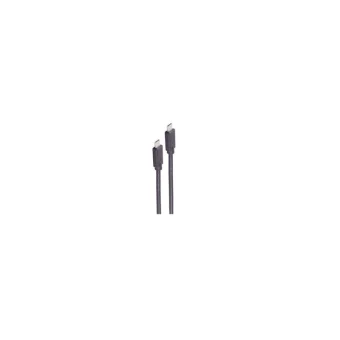Shiverpeaks USB 2.0 Cable USB-C male - USB-C 100W PD Μαύρο 3m BS13-28045