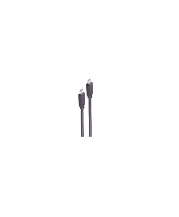 Shiverpeaks USB 2.0 Cable USB-C male - USB-C 100W PD Μαύρο 4m BS13-28405