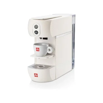 Illy Easy Καφετιέρα για Κάψουλες E.S.E. Pod Πίεσης 20bar Λευκή 18842370000