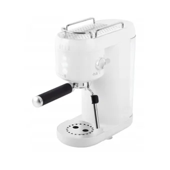 Μηχανή Espresso 1400W Πίεσης 20bar για Cappuccino Λευκή EKCMP801WHEU