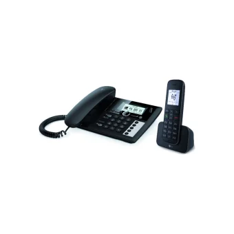 Telekom Sinus PA 207 Ασύρματο Τηλέφωνο Duo Μαύρο 40753987