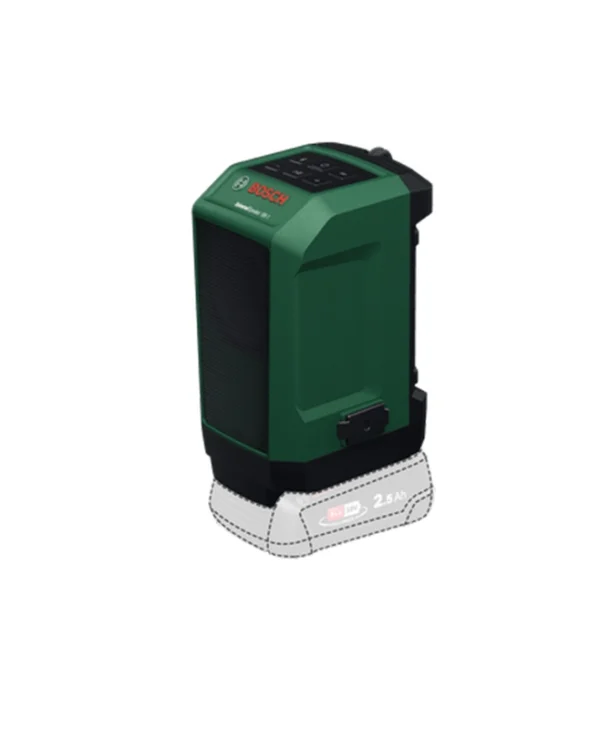 Bosch Jobside Ηχείο Bluetooth Πράσινο 06039G5000