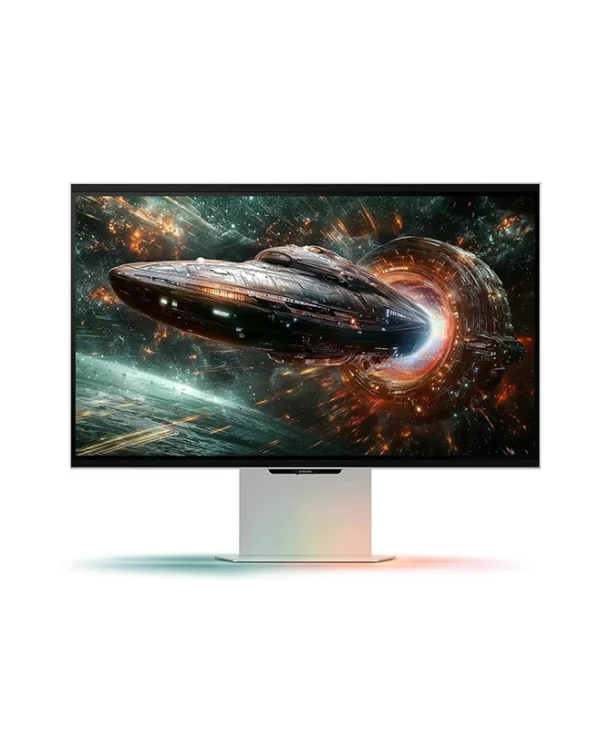 Samsung Odyssey 3D G90XF IPS HDR Gaming Monitor 27" 4K 3840x2160 165Hz με Χρόνο Απόκρισης 1ms GTG Ασημί LS27FG902XUXEN