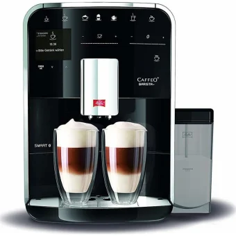 Melitta F85/0-102 Αυτόματη Μηχανή Espresso 1450W Πίεσης 15bar για Cappuccino με Μύλο και Wi-Fi Μαύρη F 85/0-102