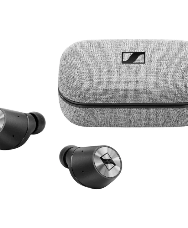 Sennheiser Momentum True Wireless In-ear Bluetooth Handsfree Ακουστικά με Θήκη Φόρτισης Γκρι 508524