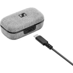 Sennheiser Momentum True Wireless In-ear Bluetooth Handsfree Ακουστικά με Θήκη Φόρτισης Γκρι 508524 - Image 11