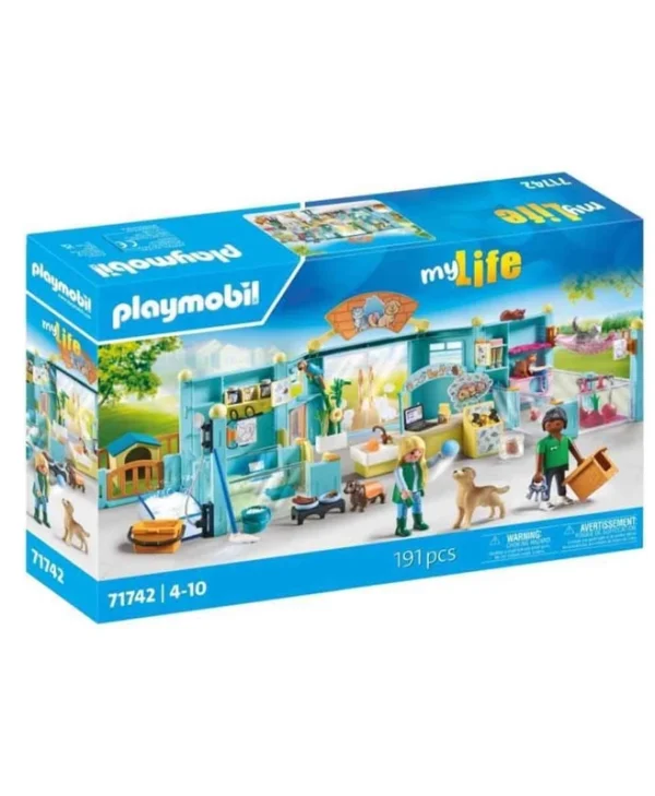 Playmobil MyLife Ξενοδοχείο Μικρών Ζώων για 4-10 ετών 71742