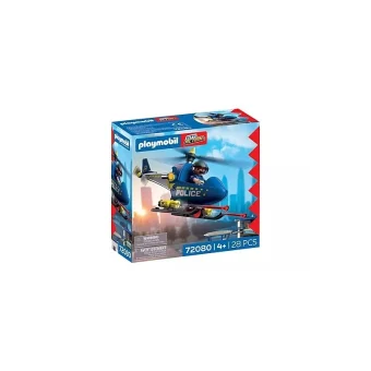 Playmobil City Action Αστυνομικό Ελικόπτερο για 4 ετών 72080
