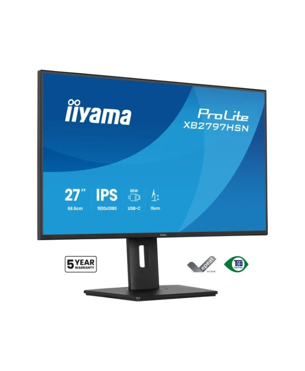 Iiyama XB2797HSN-B1 Monitor 27" FHD 1920x1080 με Χρόνο Απόκρισης 4ms GTG