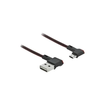 Καλώδιο Delock Easy-usb 2.0 Τύπου-a Αρσενικό Easy-usb Τύπου Micro-b Αρσενικό Γωνιακό Αριστερά Δεξιά 2 Μ Μαύρο 2 Μ Usb A Micro-usb B Usb 2.0 Μαύρο 85273
