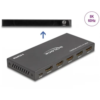 Delock Hdmi Switch 4 Ports 8k60hz/4k144hz Delock 18604