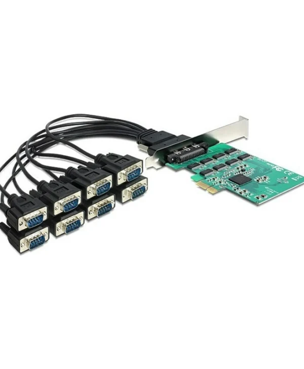 DeLock Κάρτα PCIe σε 8 θύρες RS232 DB9 Serial 89336